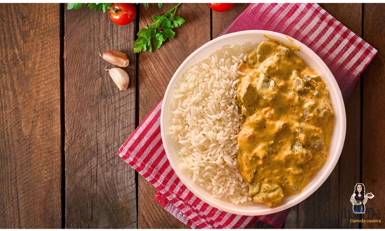 Strogonoff de Frango